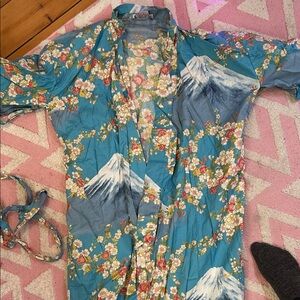 100% cotton kimono